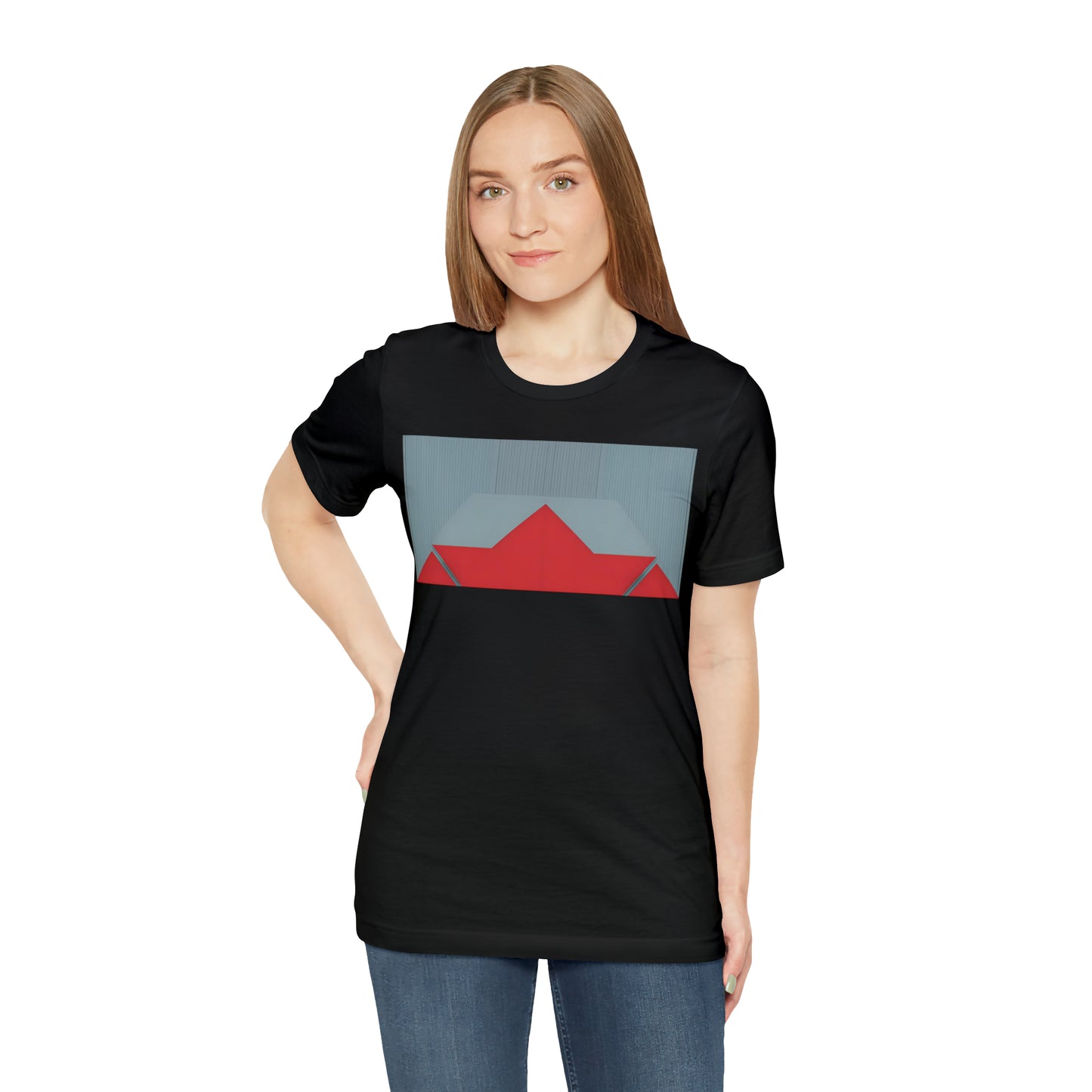 ABSTRACT SHAPES 101 MIRROR - Unisex Jersey Short Sleeve Tee