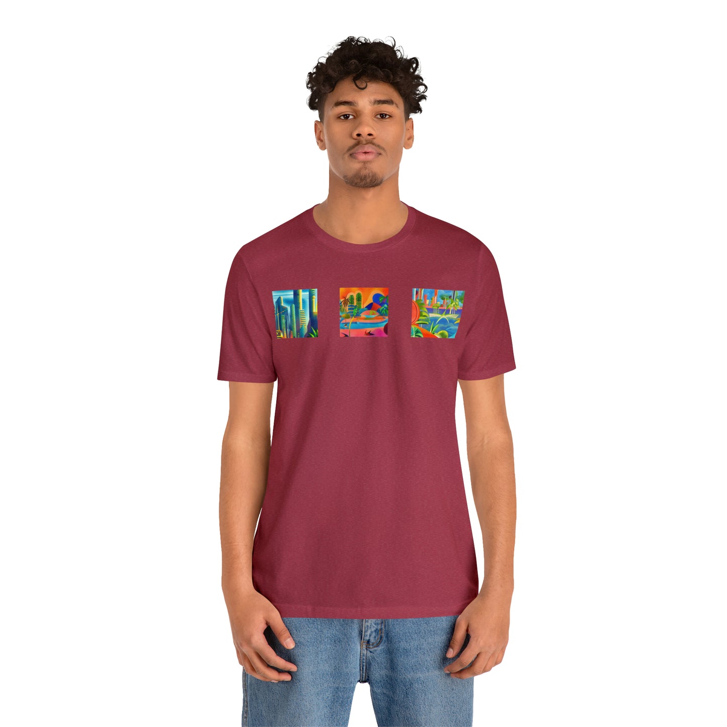 TROPICAL FUTURE 100100.1 - Unisex Jersey Short Sleeve Tee