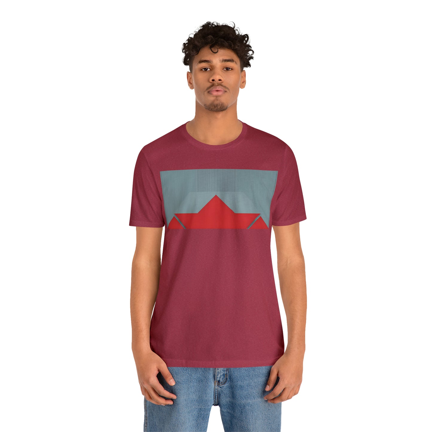 ABSTRACT SHAPES 101 MIRROR - Unisex Jersey Short Sleeve Tee