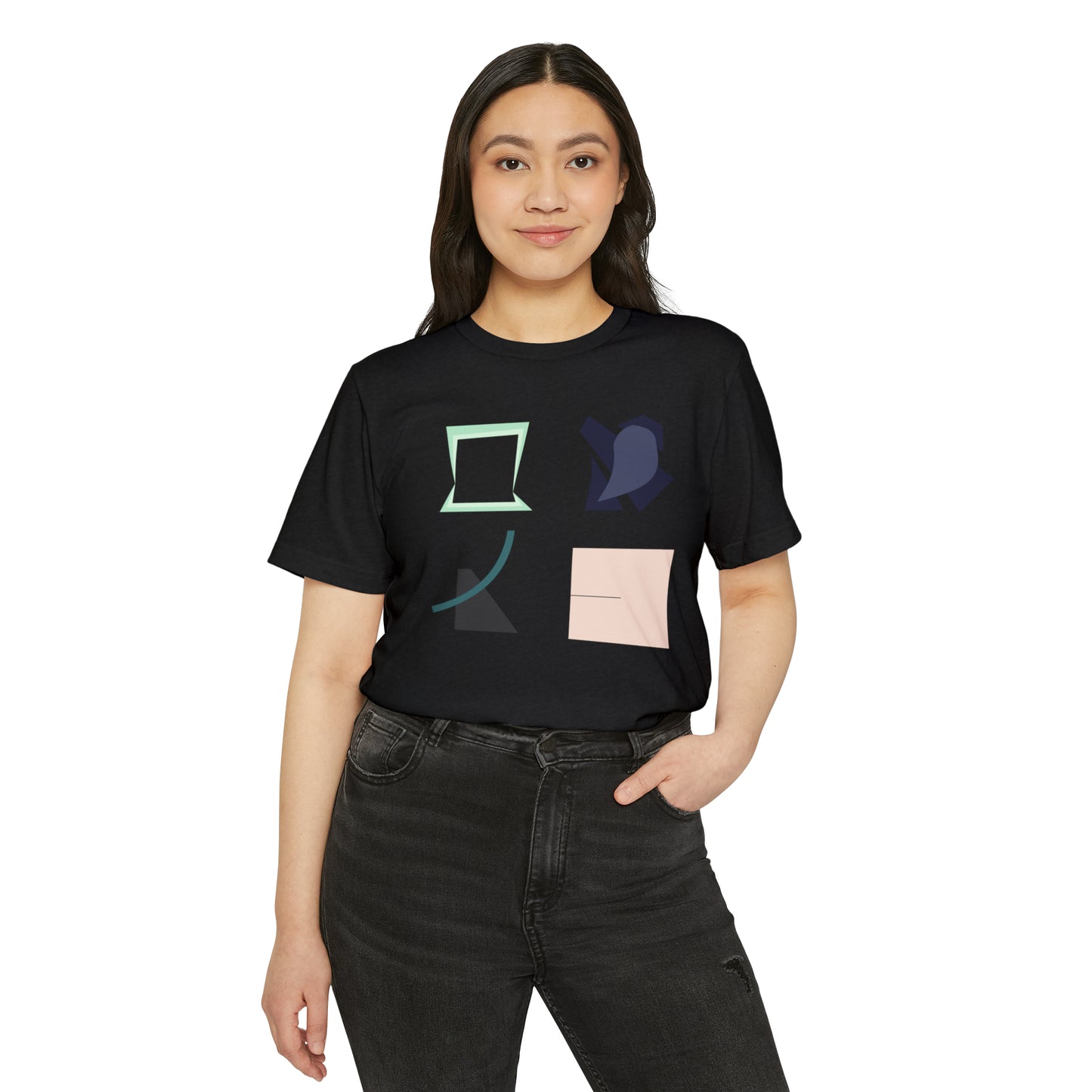 MINIMAL SHAPES 101 - Camiseta ecológica reciclada unisex