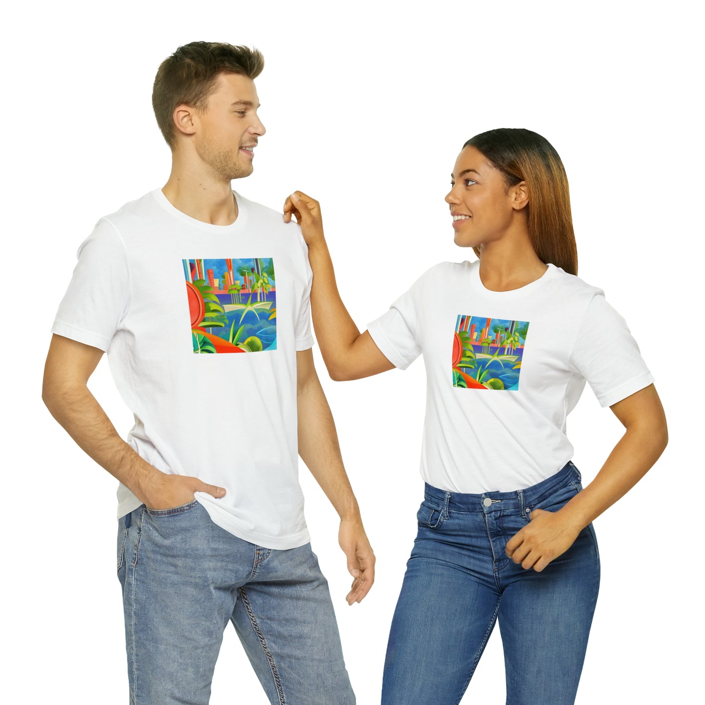 TROPICAL FUTURE 100101.1 - Unisex Jersey Short Sleeve Tee