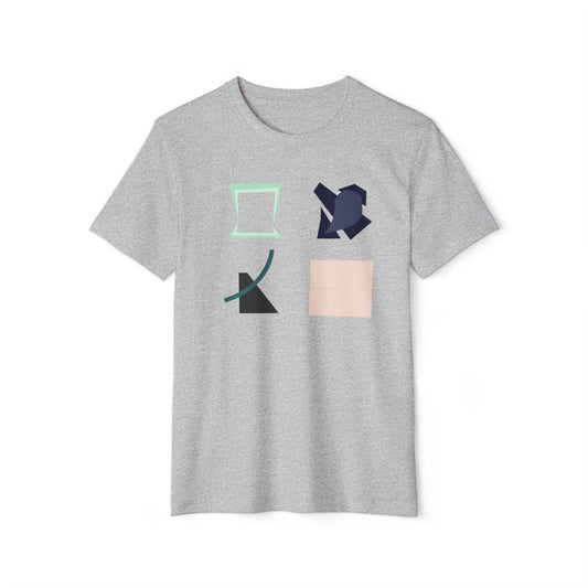 MINIMAL SHAPES 101 - Camiseta ecológica reciclada unisex