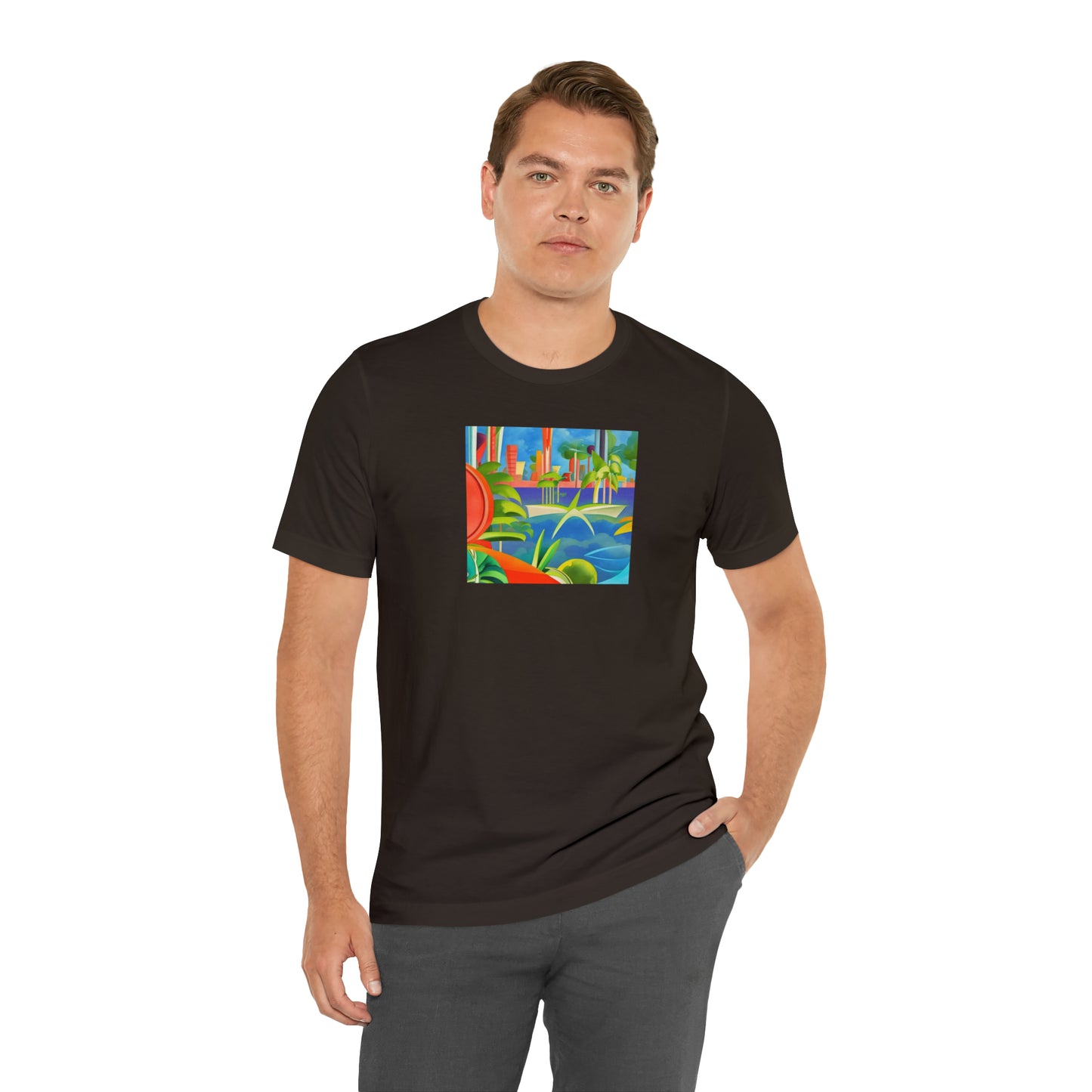 TROPICAL FUTURE 100101.1 - Unisex Jersey Short Sleeve Tee