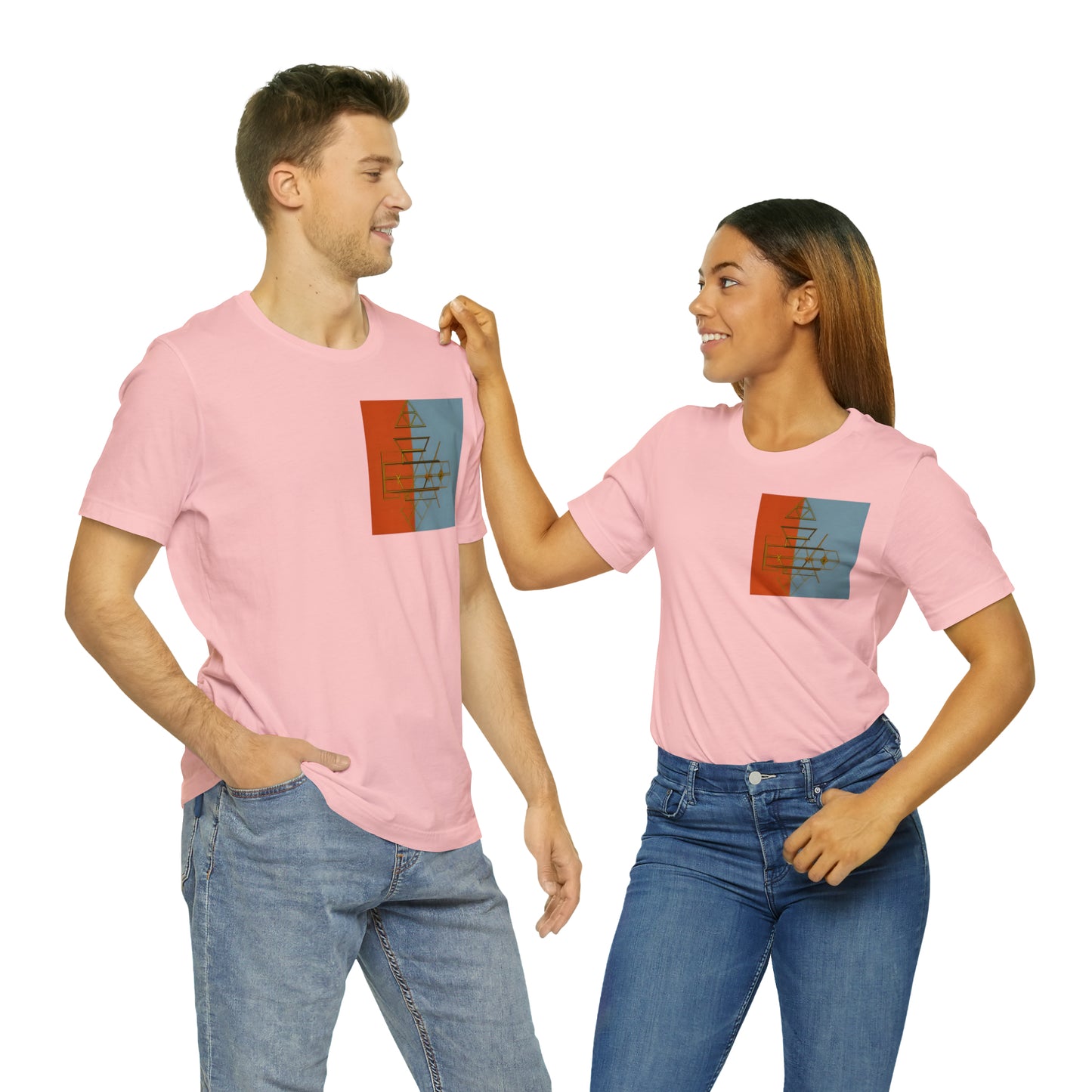 ABSTRACT SHAPES 102 - Unisex Jersey Short Sleeve Tee