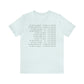 FASHIONABLE MIRROR 100101 - Unisex Jersey Short Sleeve Tee