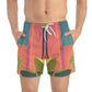 TROPICAL SIMPLE CITY 101.2 - Swim Trunks (AOP)