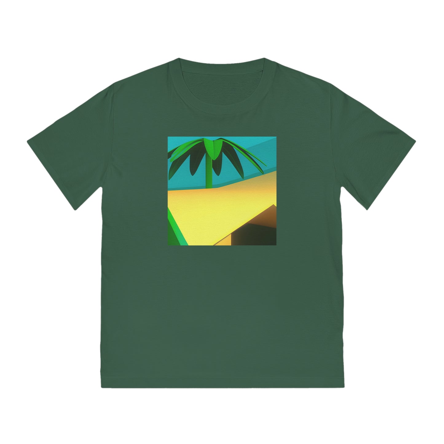 TROPICAL MINIMAL 101 - Unisex Rocker T-Shirt