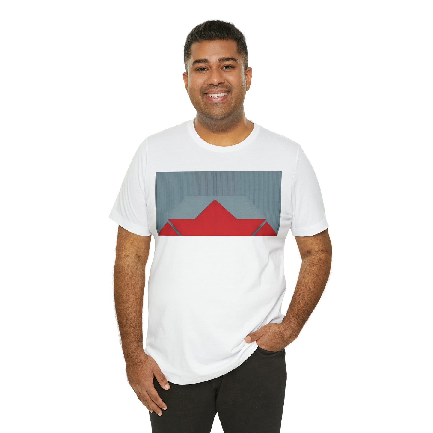 ABSTRACT SHAPES 101 MIRROR - Unisex Jersey Short Sleeve Tee