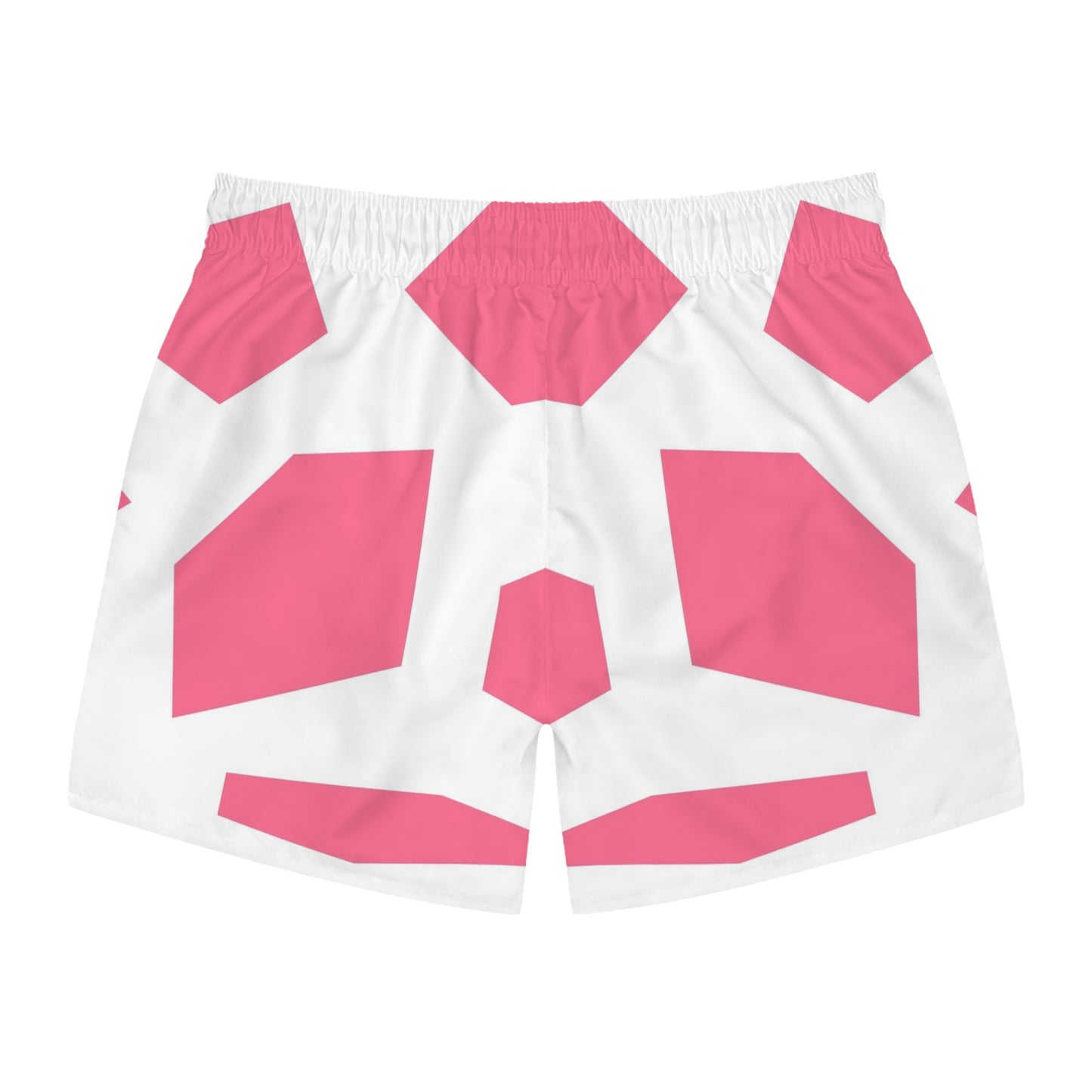 PINK GEODES MIRROR 101 - Swim Trunks (AOP)