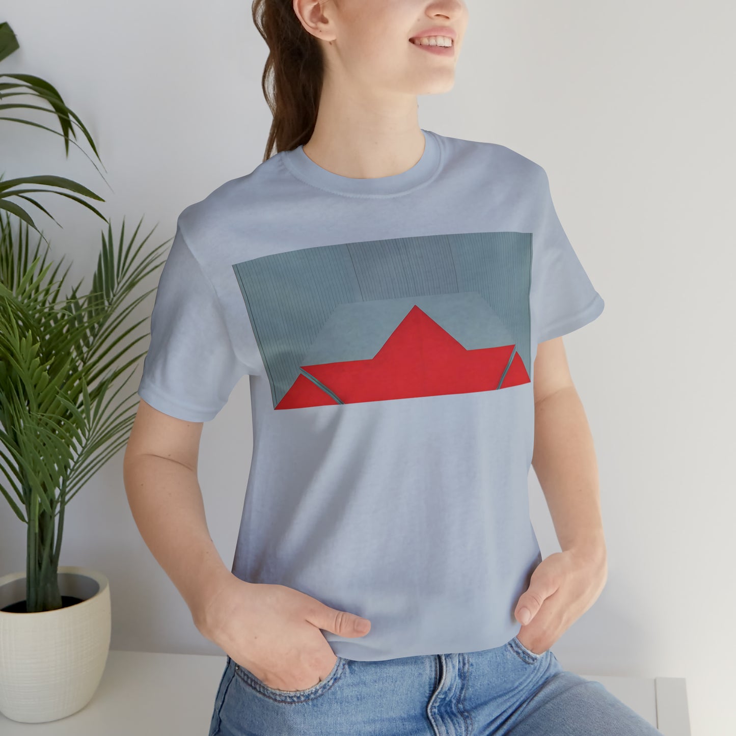 ABSTRACT SHAPES 101 MIRROR - Unisex Jersey Short Sleeve Tee